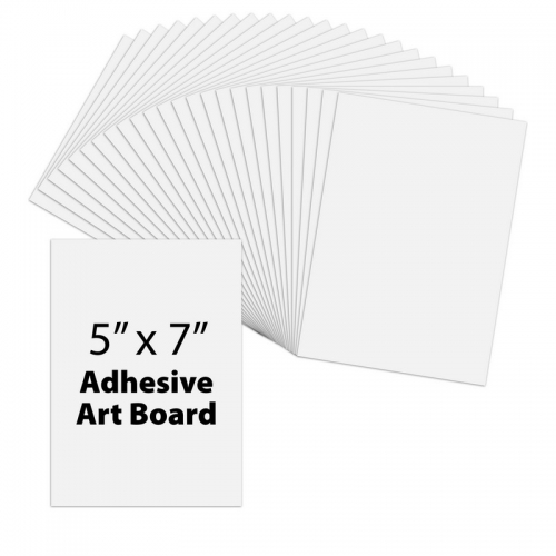 Peel 'N Stick Sand Art Board #20 - Blank, 25 Pack